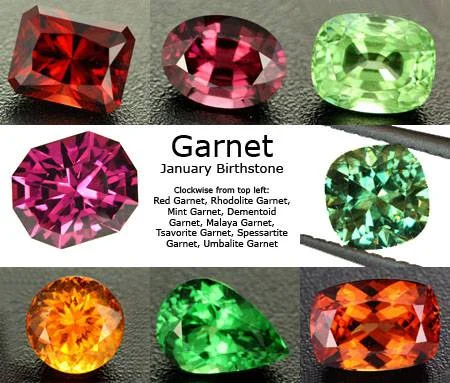 January Birthstone-Garnet