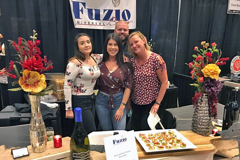 Fuzio at the Modesto Edible Extravaganza.