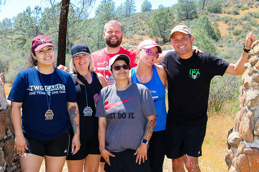 Our team at the Red Hills Ramble Presented by Fuzio.