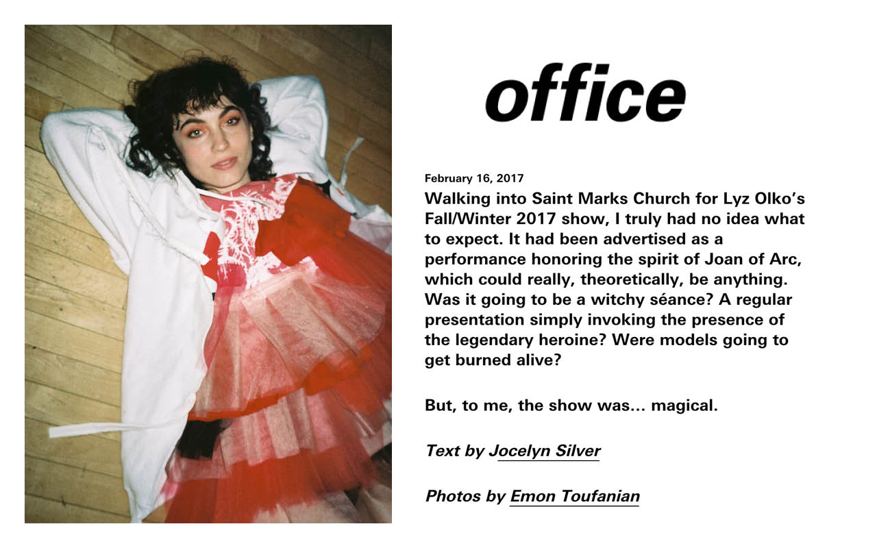 OFFICE MAG AW17 SHOW REVIEW
