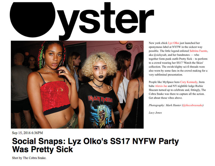 OYSTER MAGAZINE 