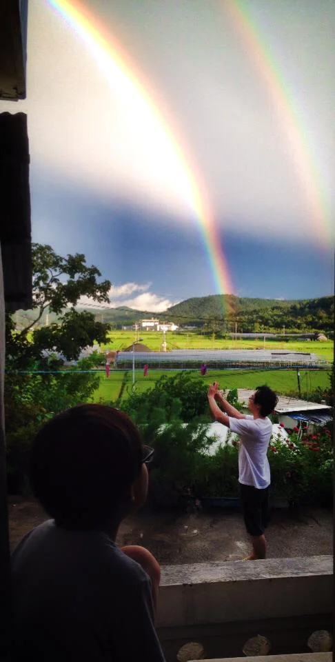 쌍무지개가 뜬 어느 날