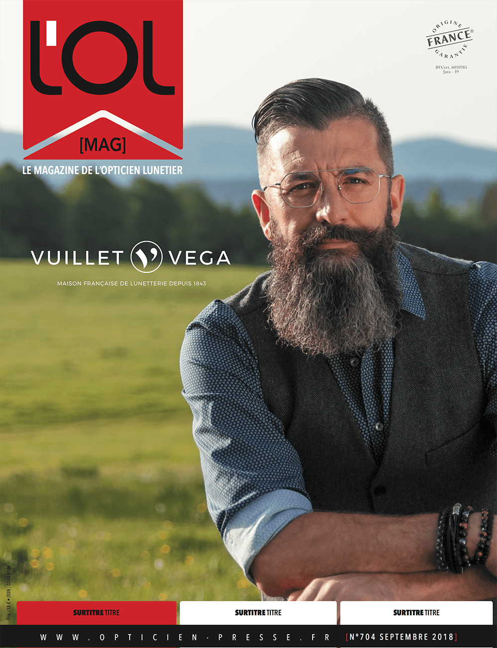 Couverture magazine