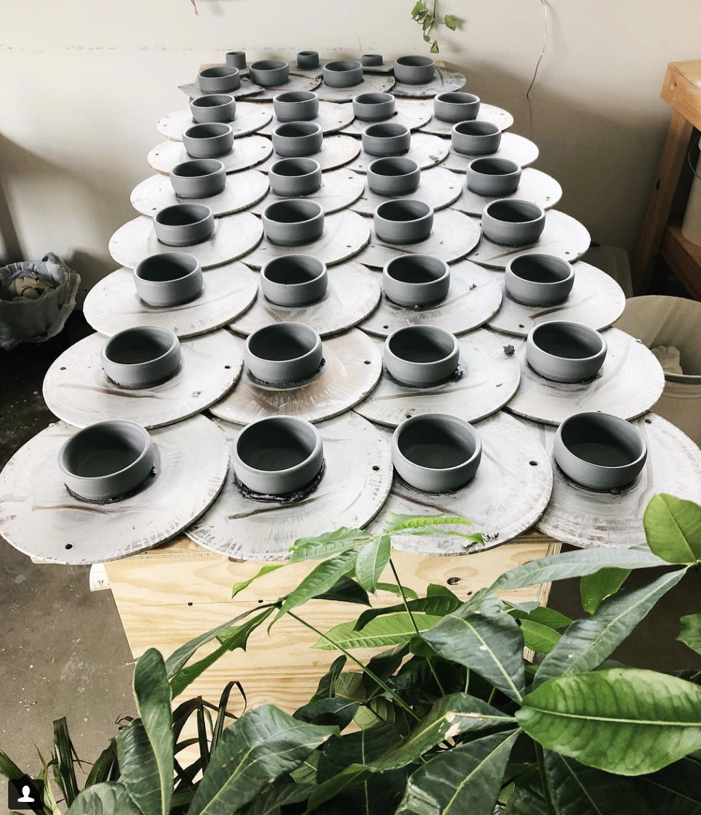 WIP. Via @karacotta_ceramics