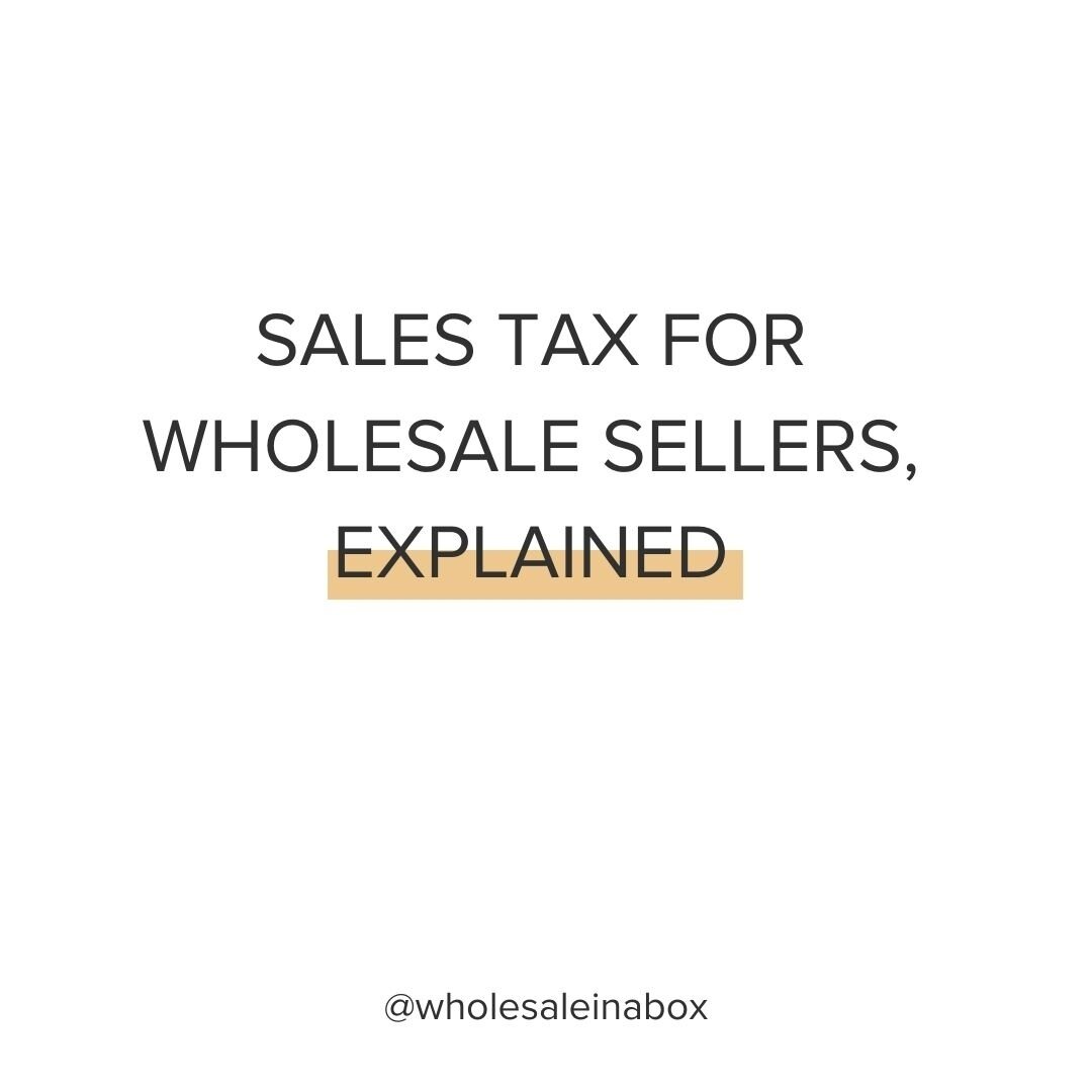 To start selling wholesale, you don&rsquo;t need a special license and (happily!) there actually aren&rsquo;t a huge amount of regulatory burdens overall. There is a bit of record-keeping you need to do with some wholesale sales relating to sales tax