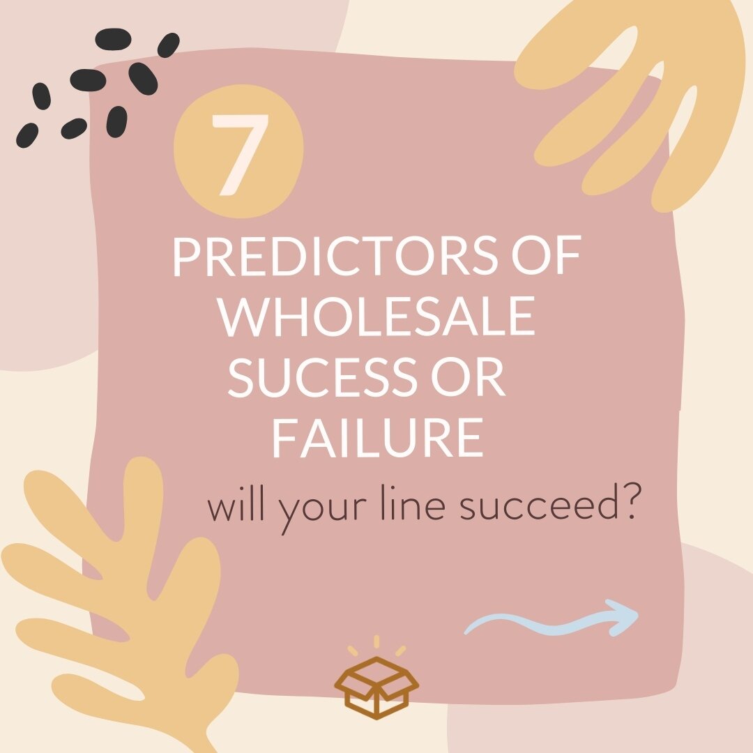 Every business is different and while there is no hard and fast rule, we've identified some excellent pre-cursers to wholesale success while working with over 1500 unique brands.⁠
⁠
In today's article, we look at predictors of wholesale success and h