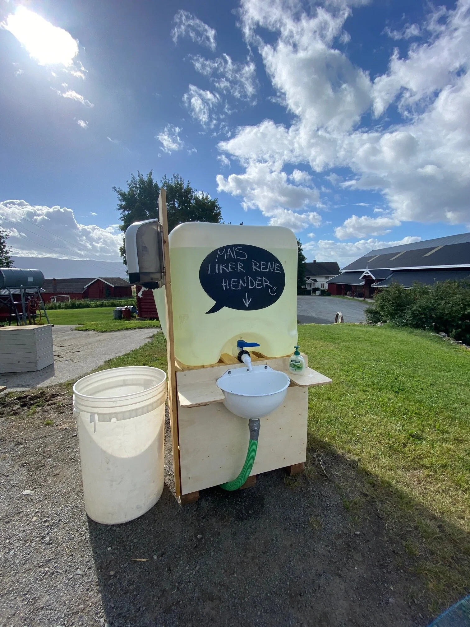 Maisplukking og smittevern