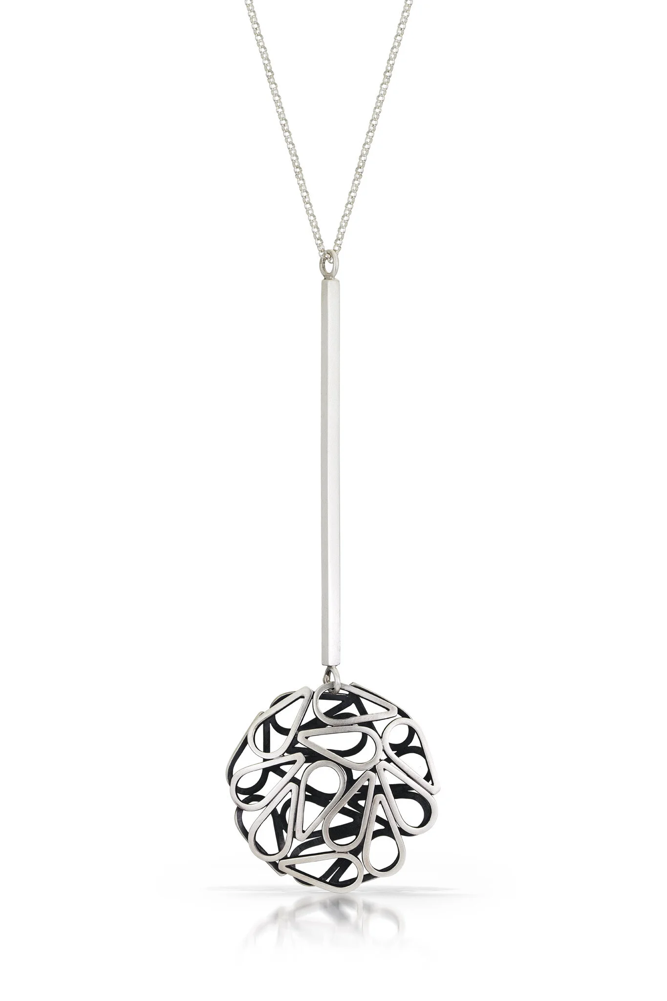 Emily Shaffer Studio - Drop Disc Necklace