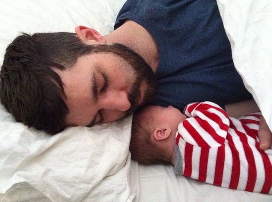Baby Veda and Dad Christopher <3