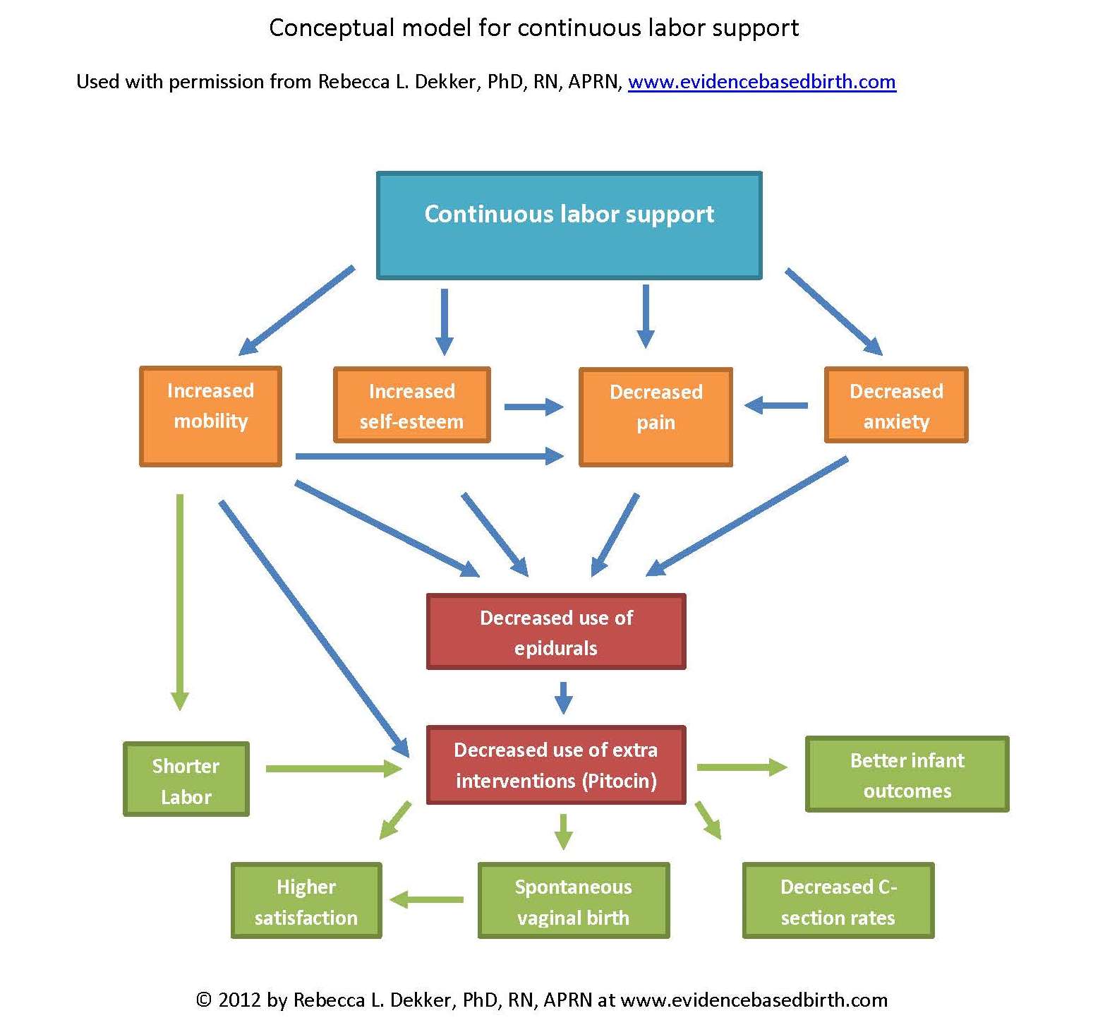 From the wonderful website, Evidence Based Birth !