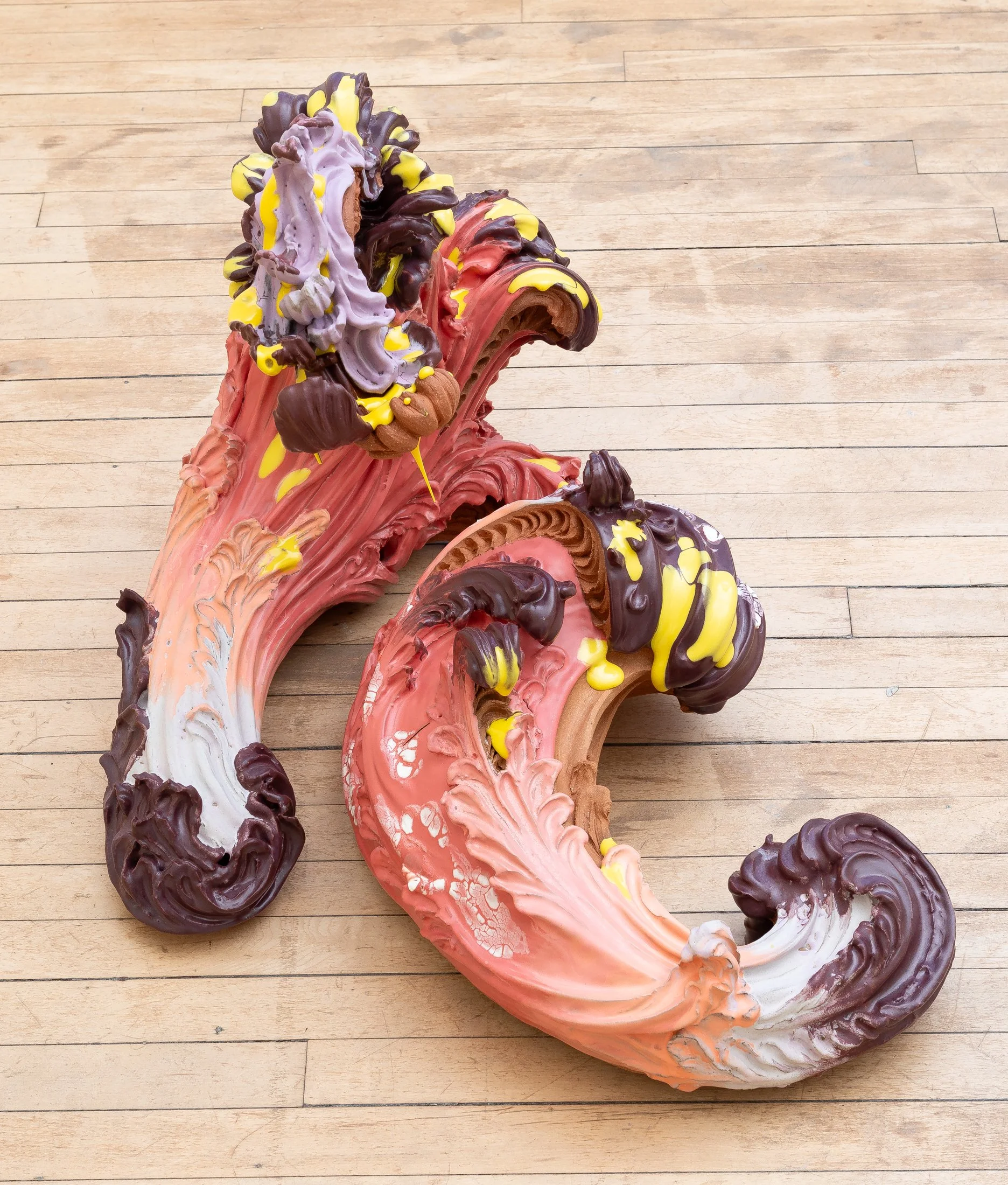 Flourish III: Coral (detail 2)