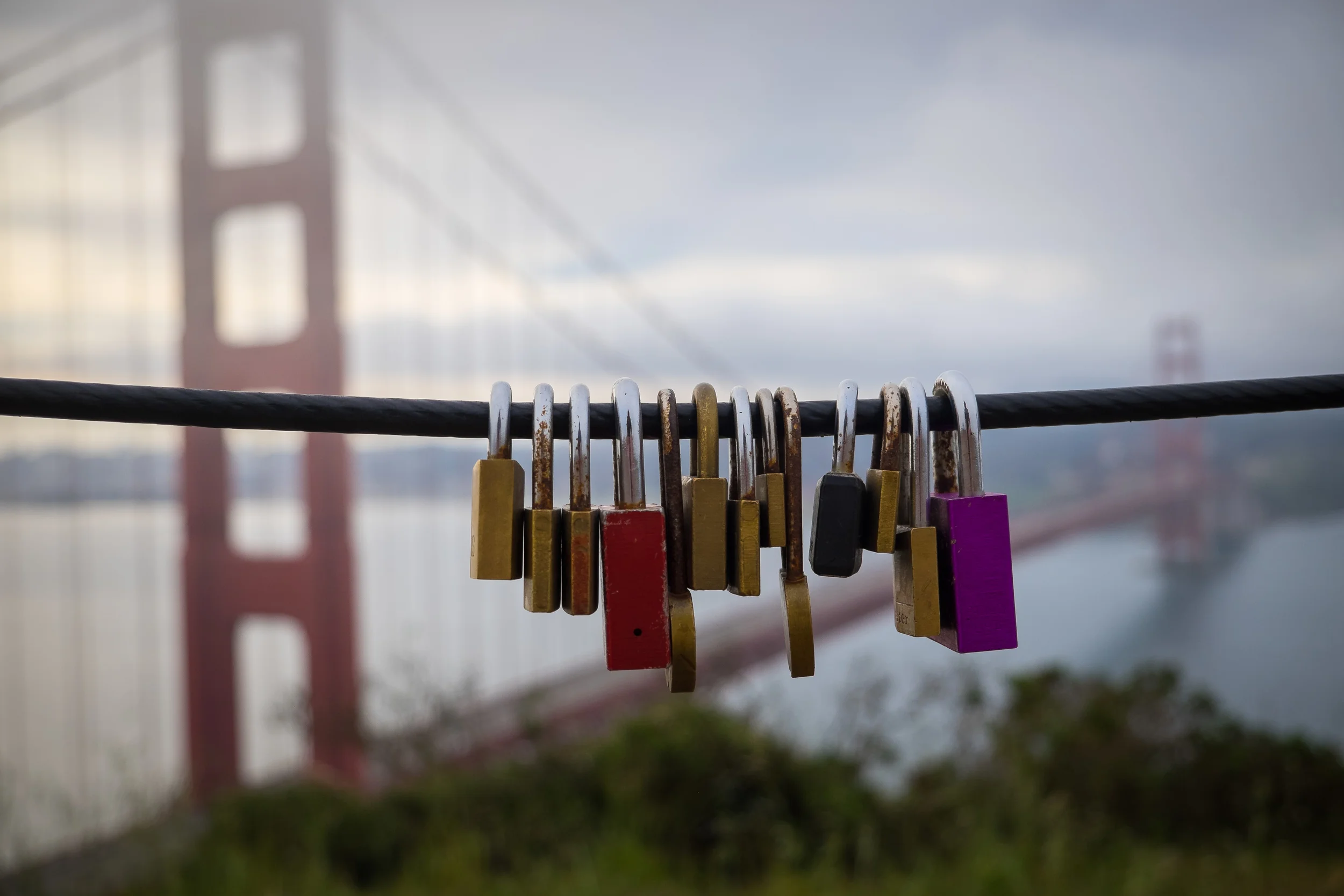 A different look at the bridge from Battery Spencer. 1/1700 @ f3.2, ISO 400.