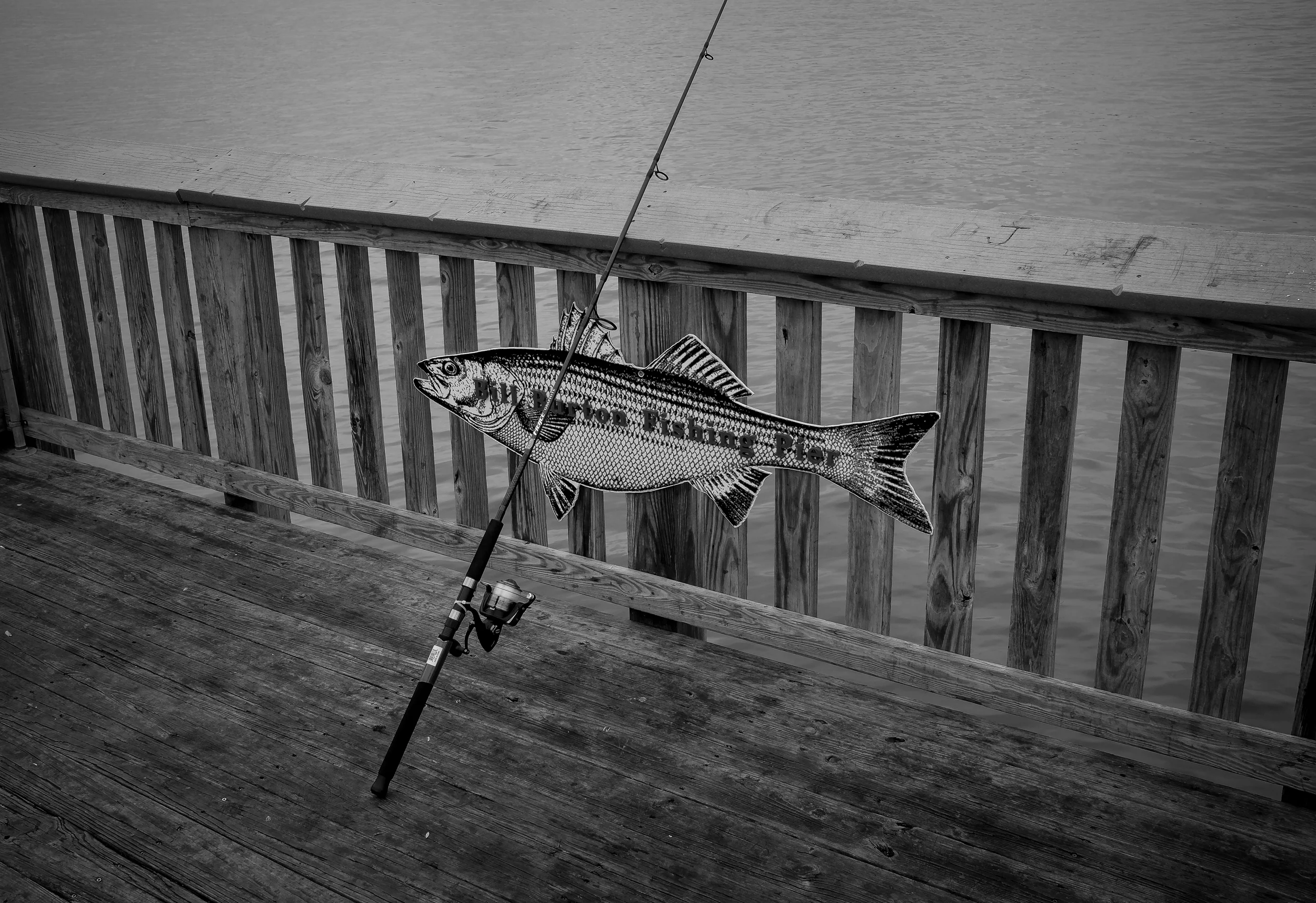 The "Bill Burton Fishing Pier" at Fort Smallwood Park in Maryland shot at 1/600, f8 at ISO 400.