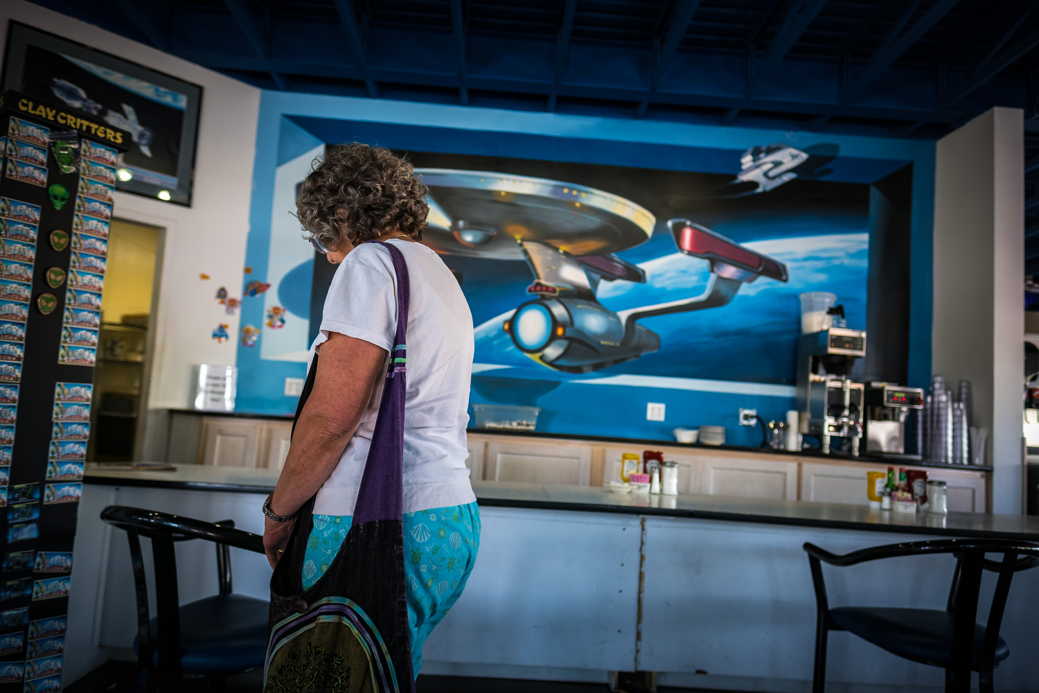 Best Western Space Age Lodge in Gila Bend, Arizona. Fujifilm X-Pro2, 16mm 1.4. 1/70 @ f2.0, ISO 200.