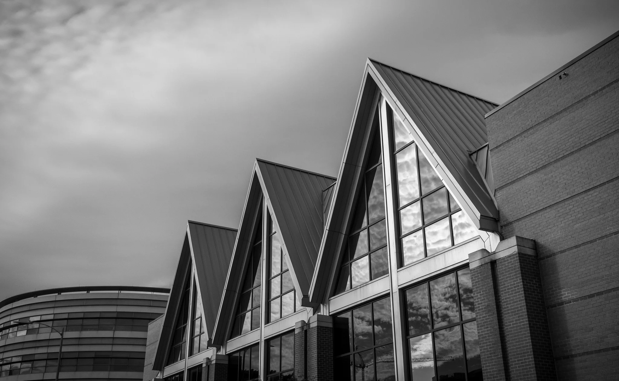 Rule of thirds across and into the photograph is what makes this photograph of the St. Charles Borromeo Catholic Church in Arlington, Va., so appealing to me. Fujifilm X100S, 1/950 @ f11, ISO 400.