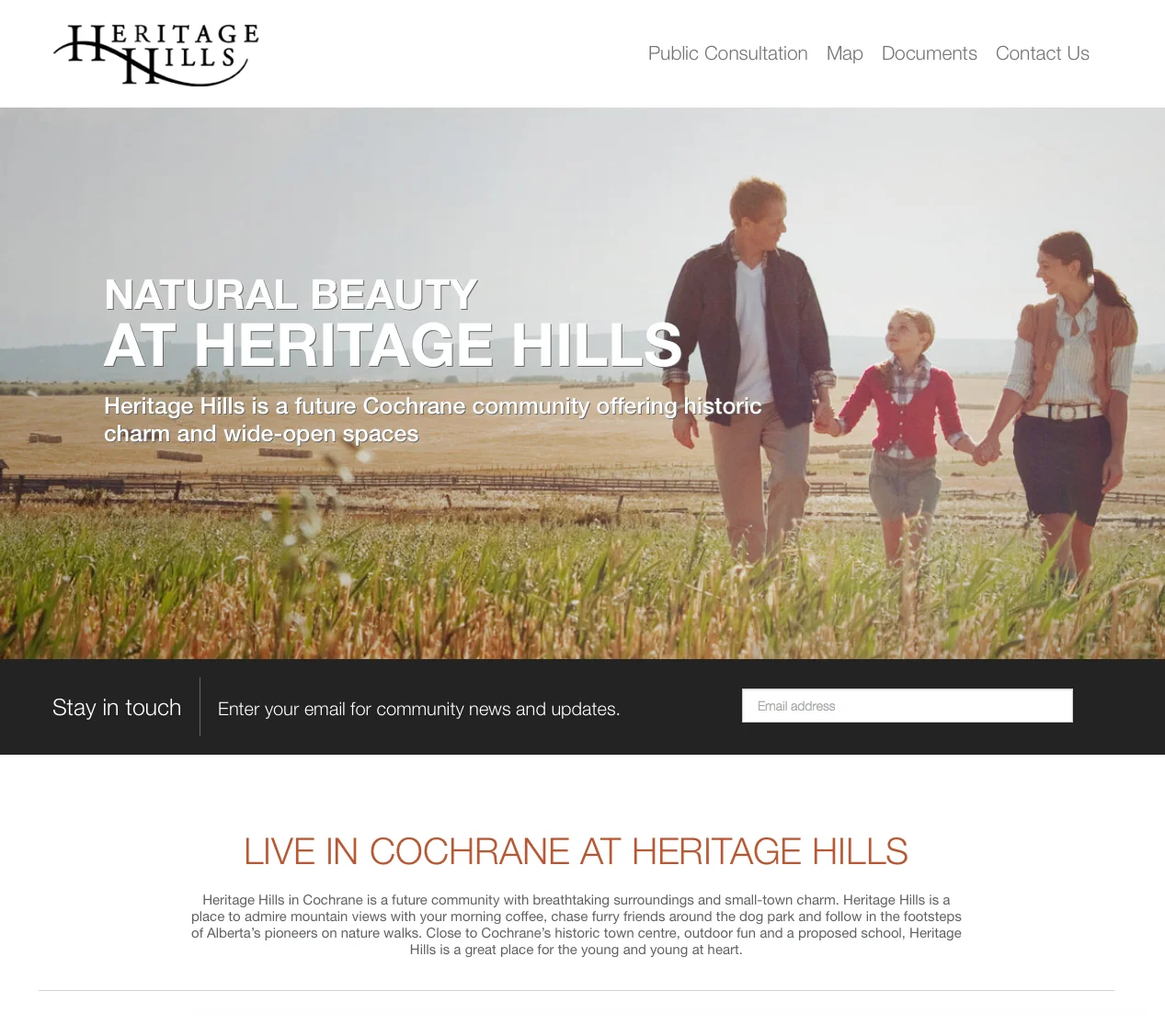 Heritage Hills - website content