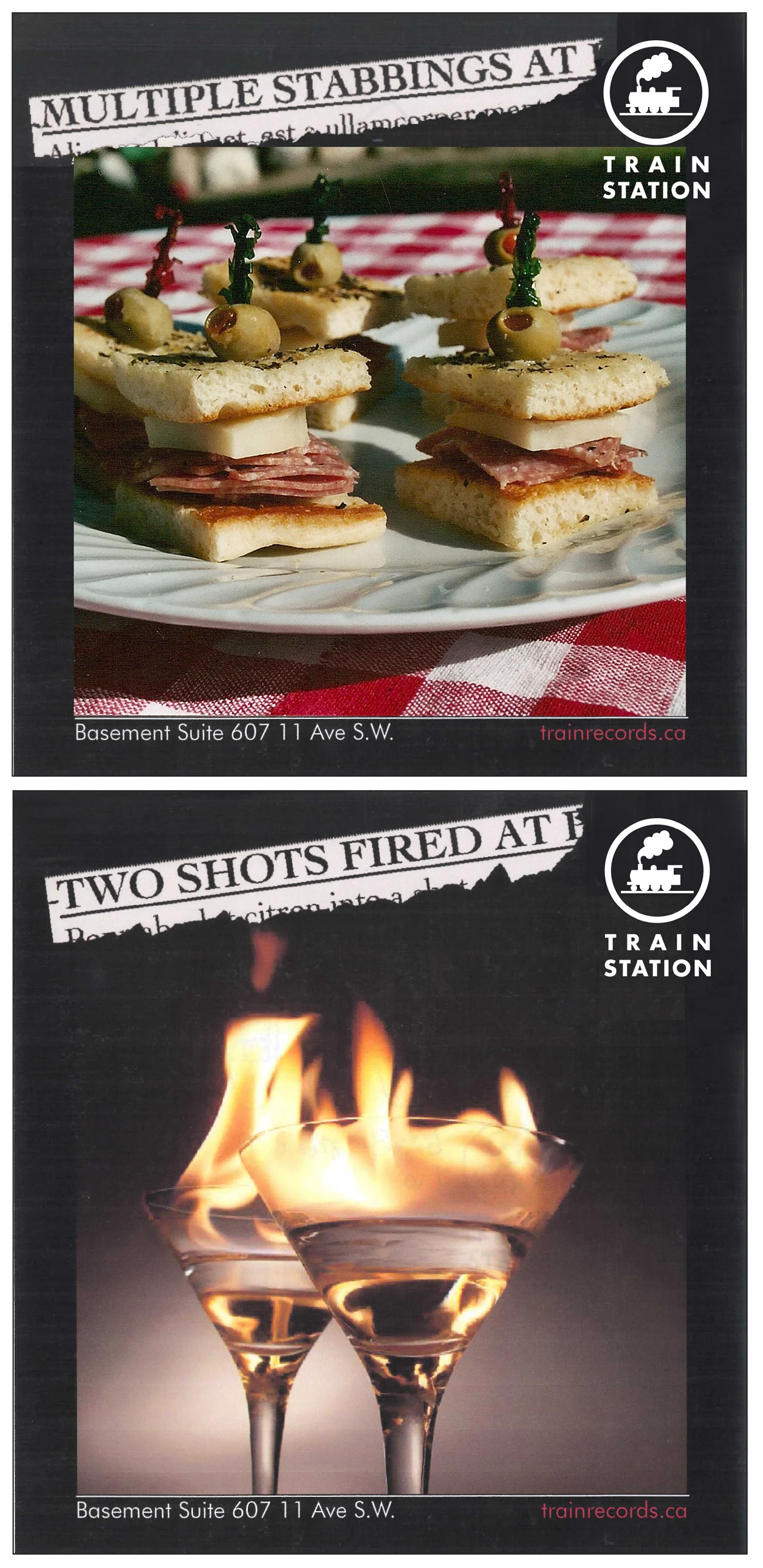 Train Records - advertising copywriting