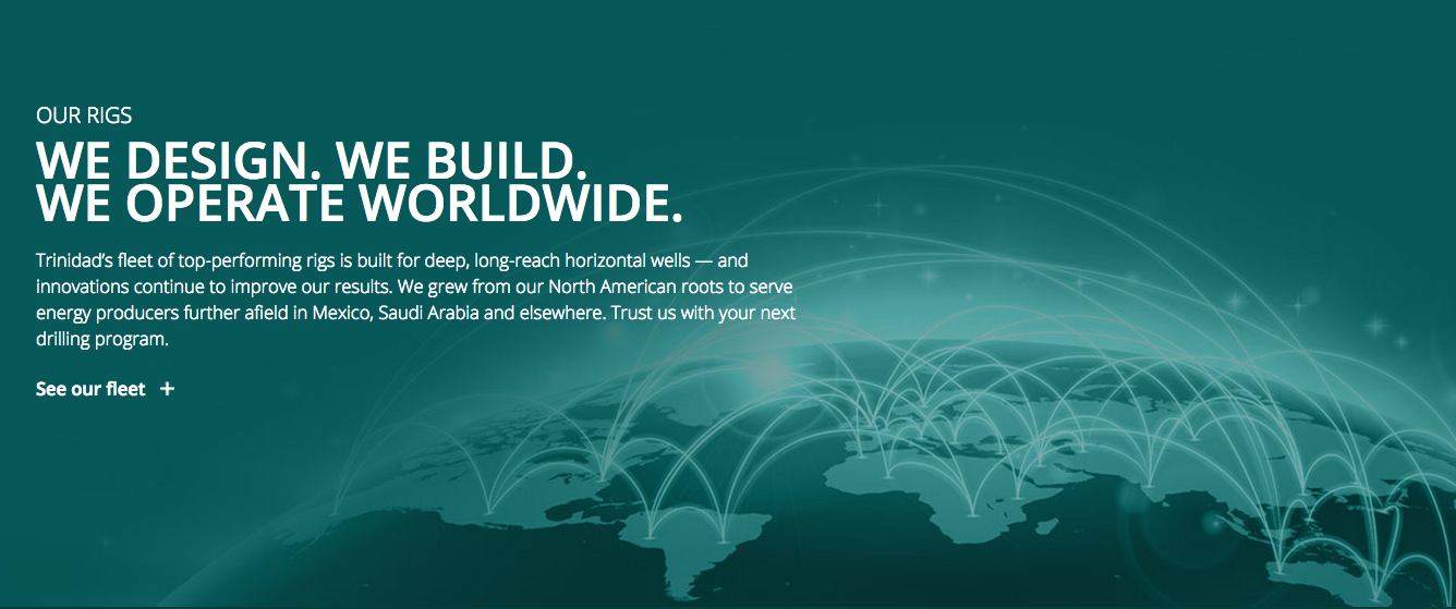 Trinidad Drilling - website content