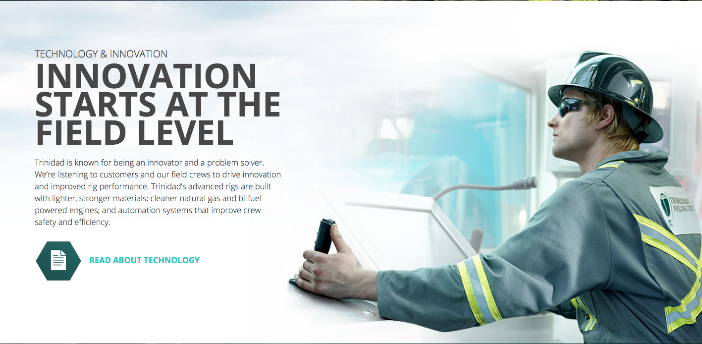 Trinidad Drilling - website content