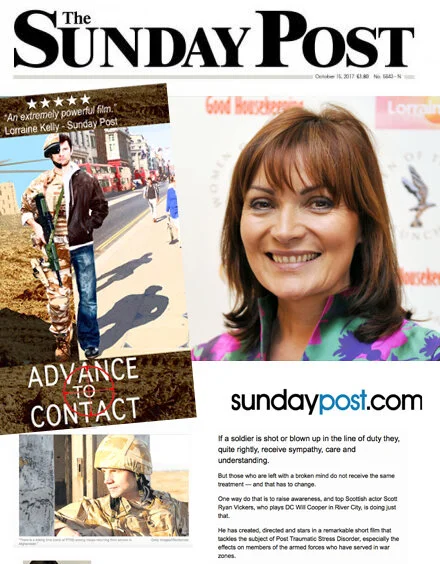 Lorraine Kelly on Advance to Contact