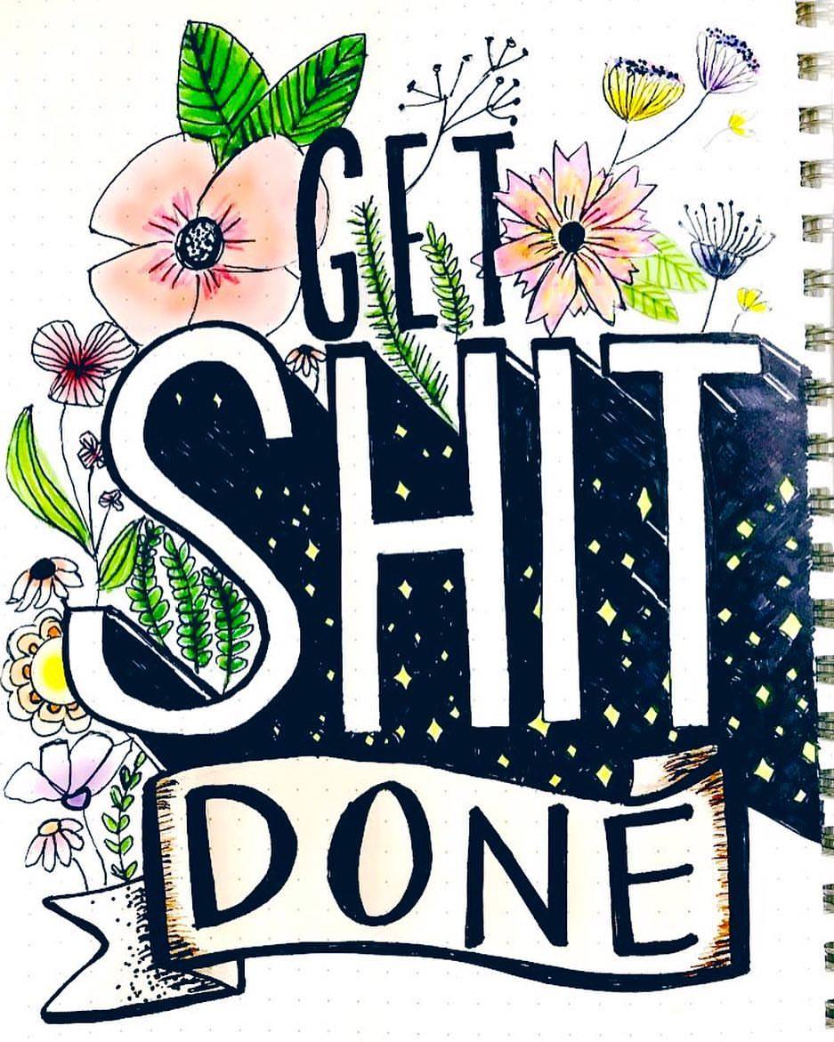 I love getting things done. 