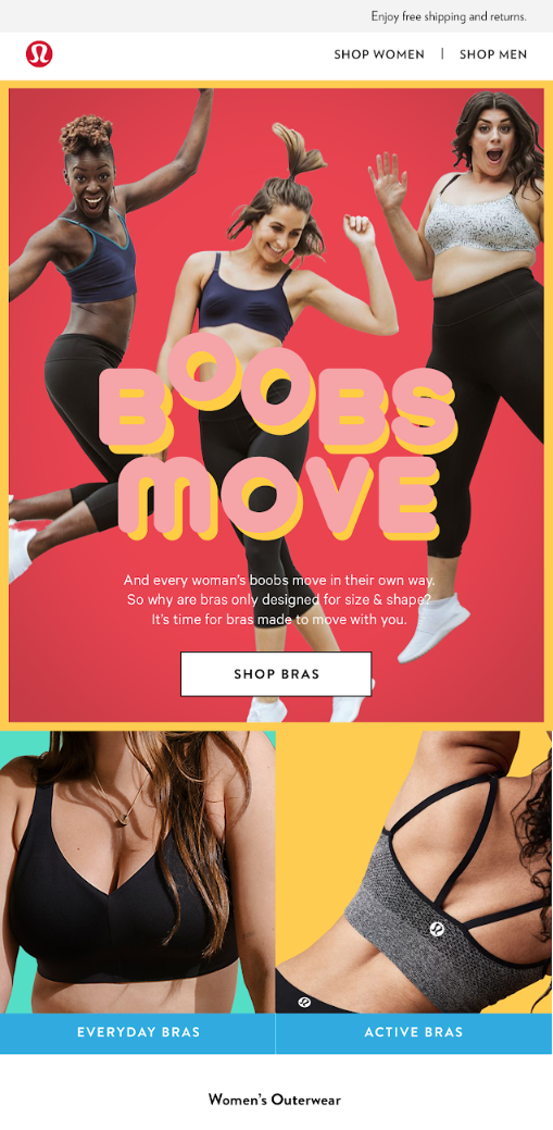 Email for Overall Bra