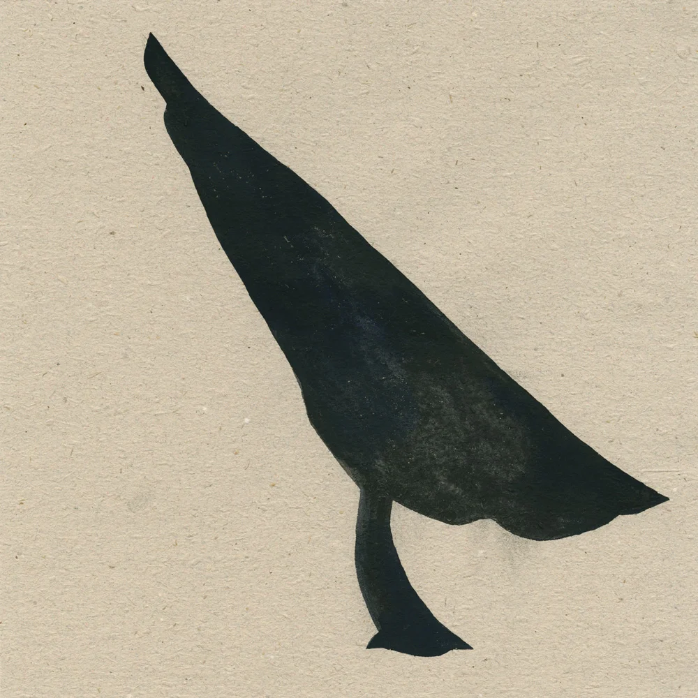 Rock Shadow | Gouache on paper | 11 x 11" | 2015