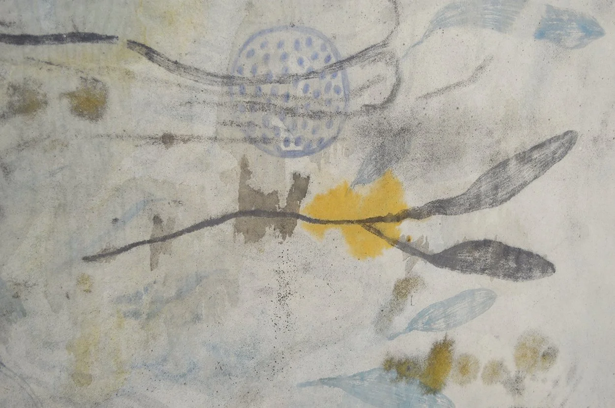   Biome (estuary) , detail of back, 2024   