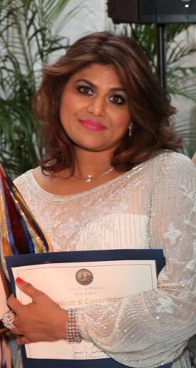 Certificate of Commendation, NJ PAC Theater