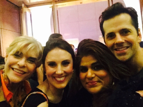 Dancers Against Cancer Tyler Peck, Robbie Fairchild (Me and Hetal having fun)
