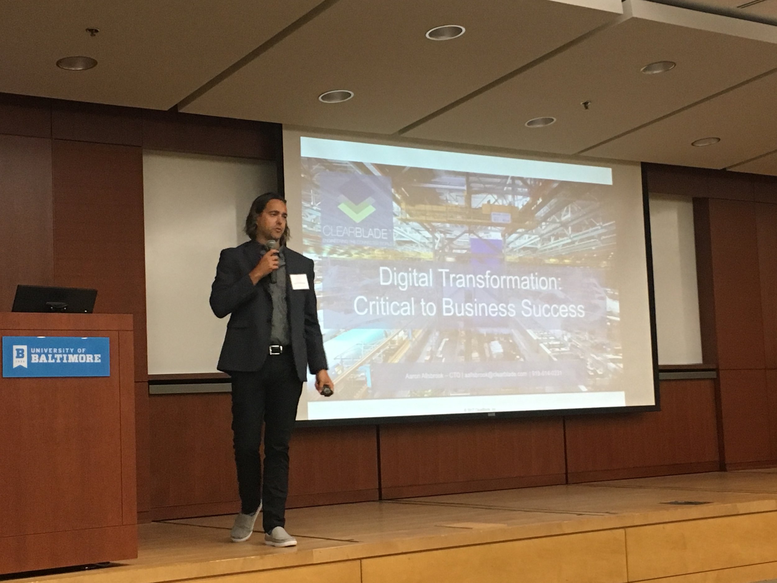 Aaron Allsbrook from ClearBlade speaks about how Digital Transformation can be critical to your businesses success