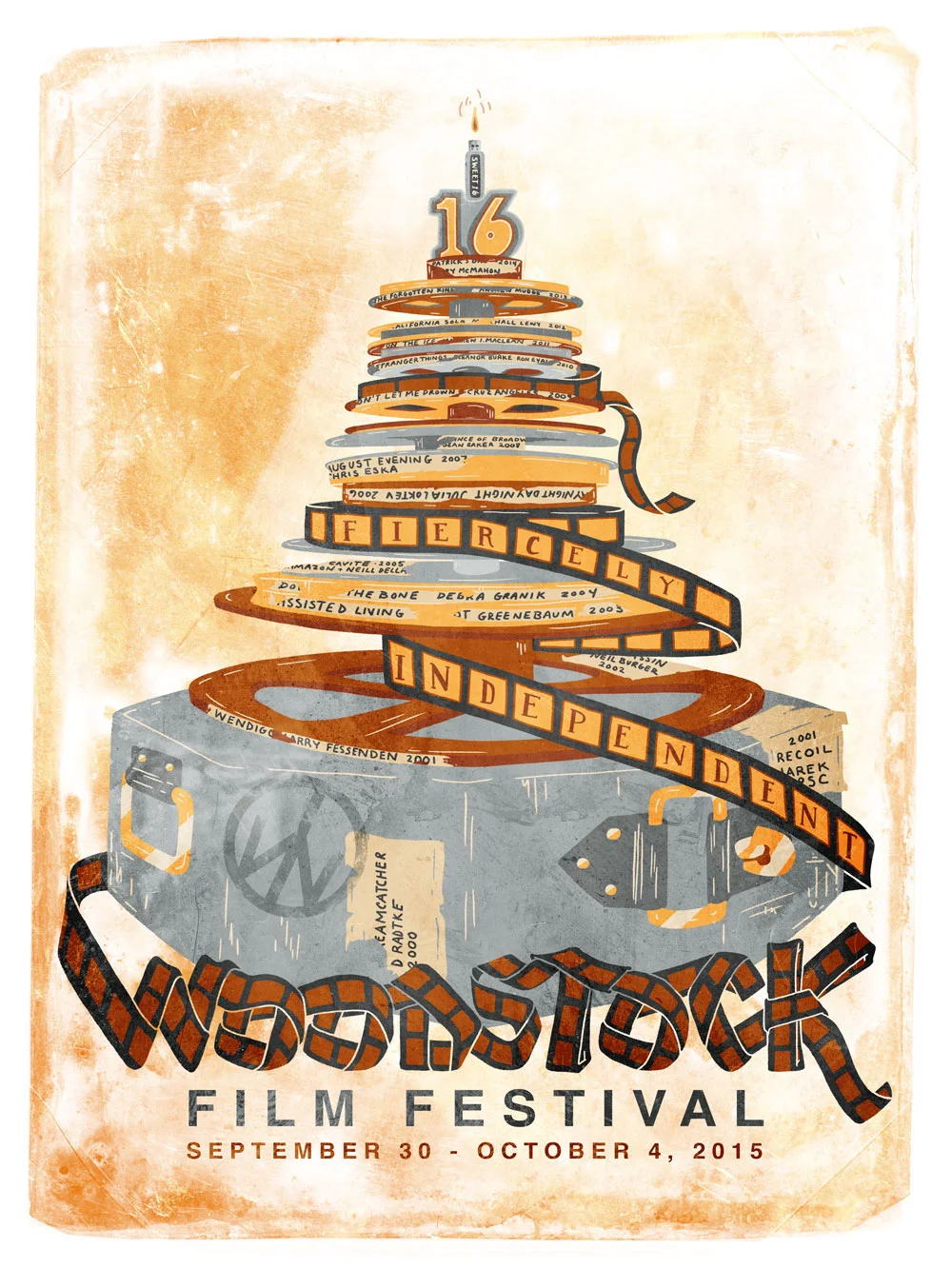 2015 Woodstock Film Festival poster