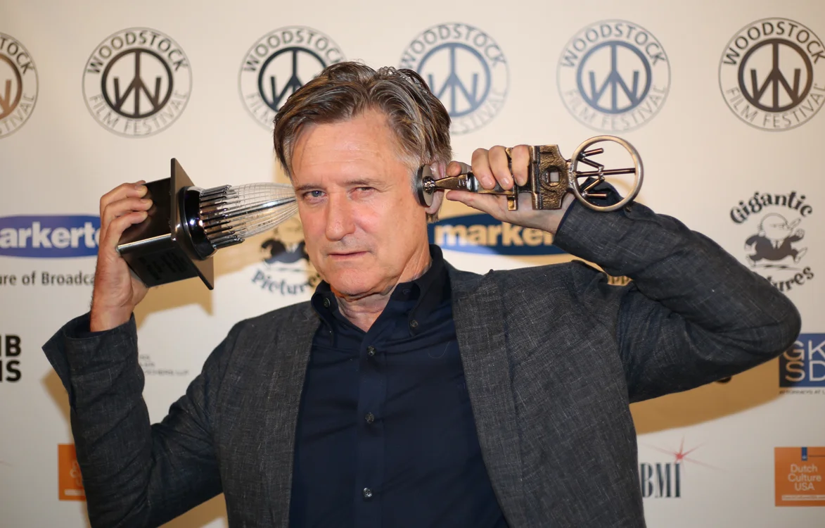 Excellence in Acting Award recipient Bill Pullman keeps it together at the awards