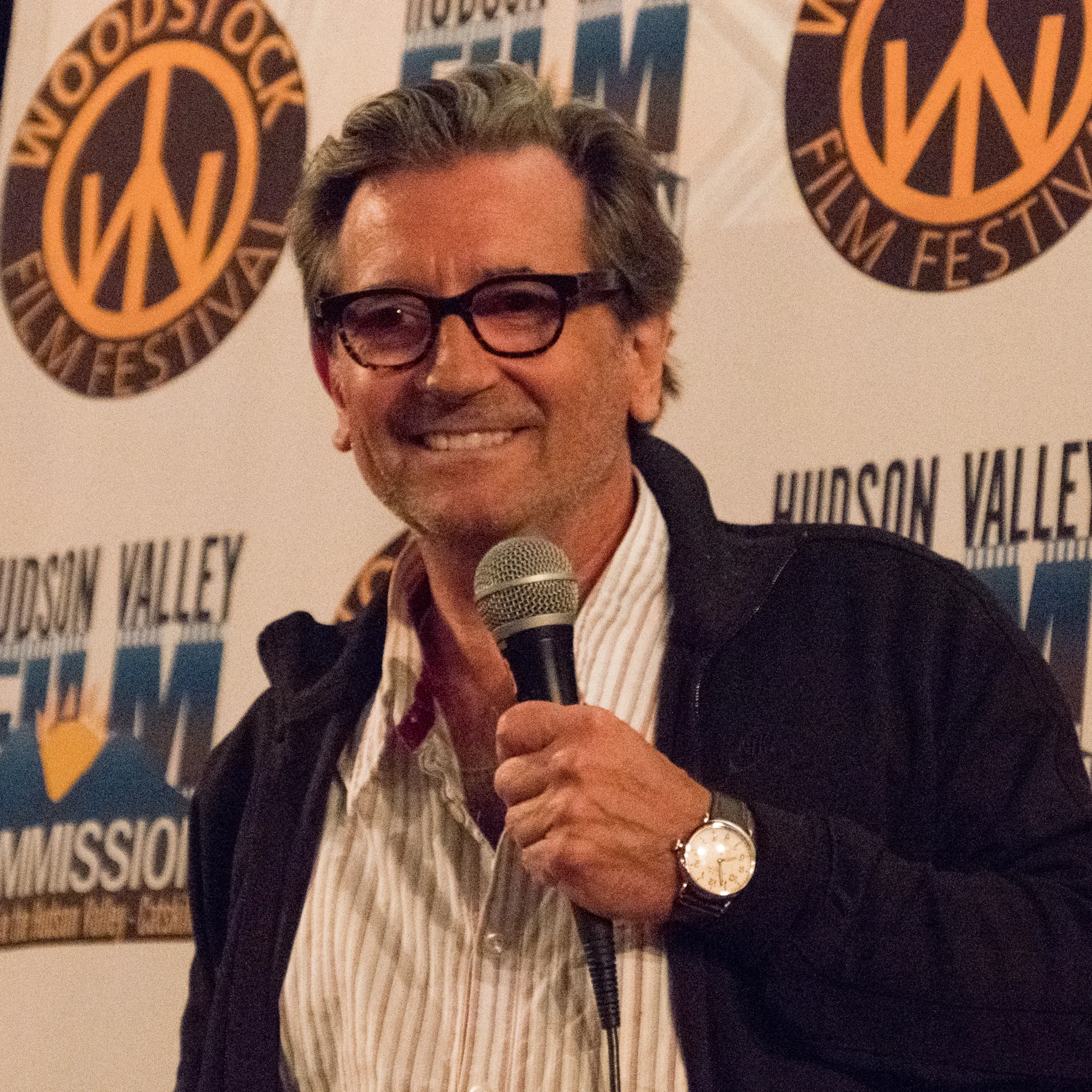 Director Griffin Dunne holding a Q&A at the 18th Annual Woodstock Film Festival