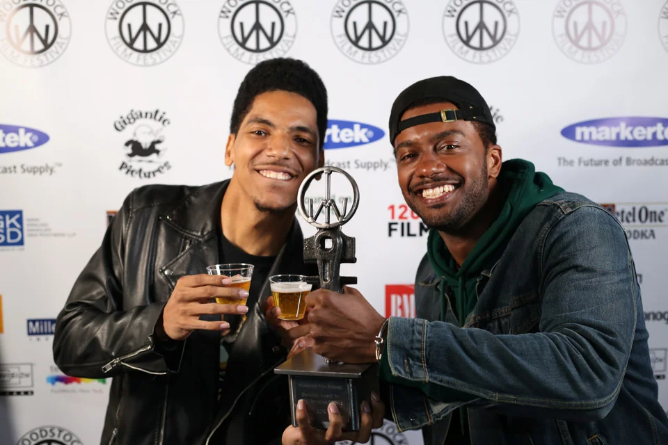 Arnstar and Joshua Boone of Wheels at the Maverick Awards