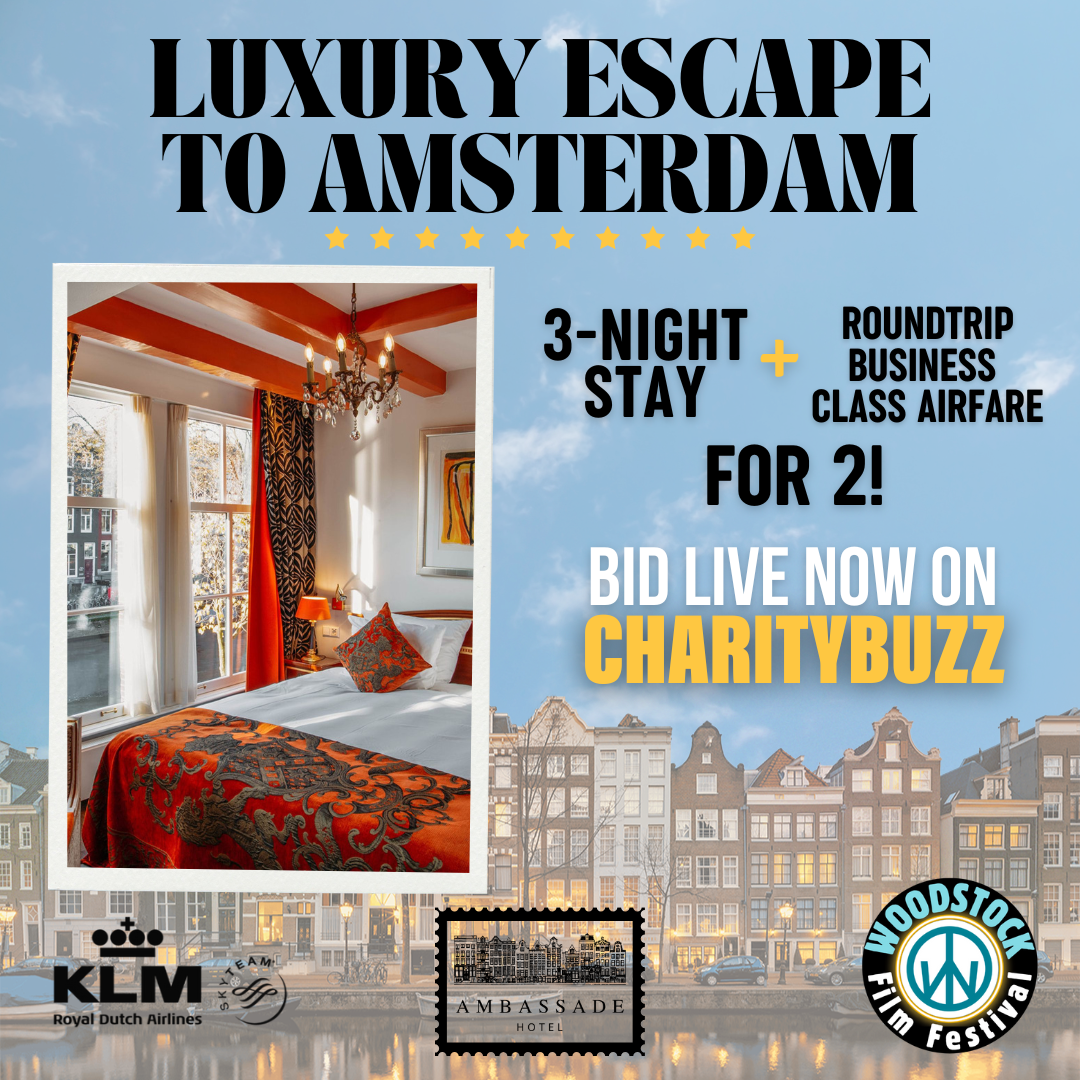 SUPPORT WFF BY BIDDING ON A LUXURY ESCAPE TO AMSTERDAM!