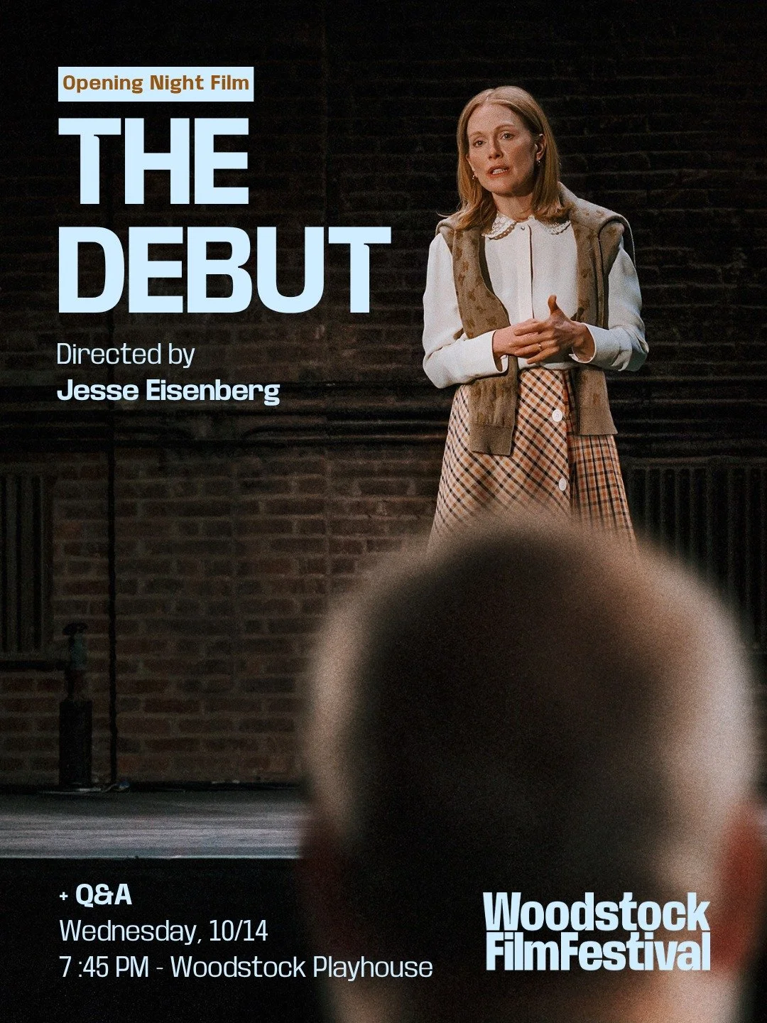 Tickets are selling fast! Don't miss these highly anticipated films screening this year at #WFF2026 🎉 

🌟 THE DEBUT - Dir. Jesse Eisenberg - Opening Night Film + Q&amp;A!
📆 Wednesday, 10/14 🕕️ 7:45PM 📍 Woodstock Playhouse 
Academy Award&reg;-win