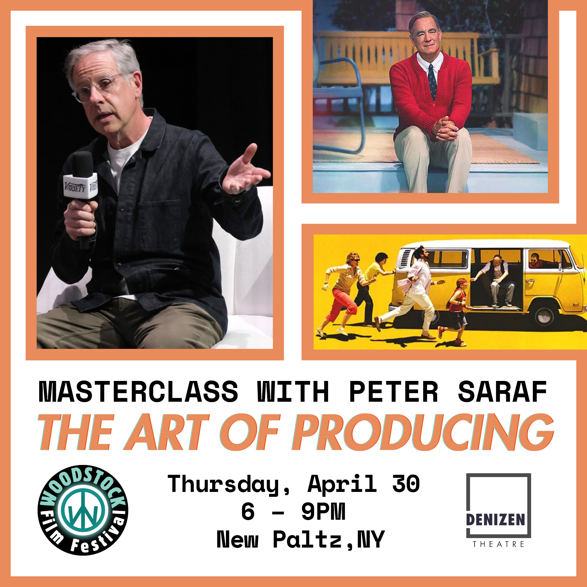 Art of Producing Masterclass with Peter Saraf — Woodstock Film Festival