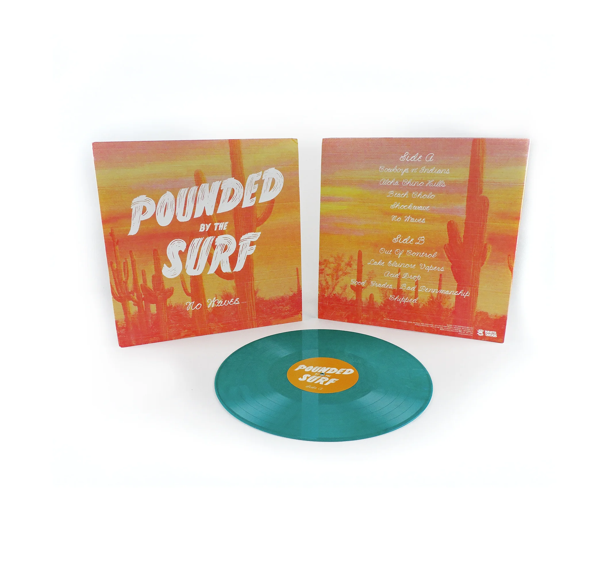 POUNDED BY THE SURF