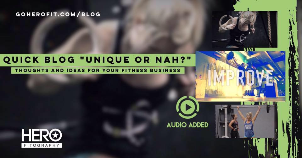 How will your fitness business stand out above the crowd? Will it? Now's the time...