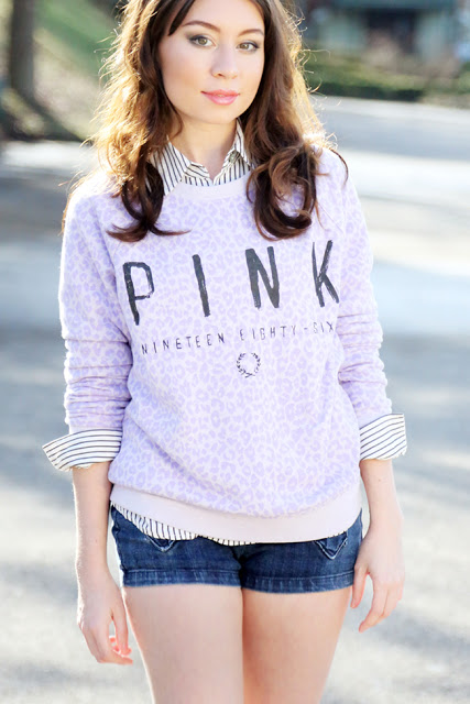 Victoria's Secret VS PINK Crew Sweatshirt, alaLadywolf, Whitney S. Williams