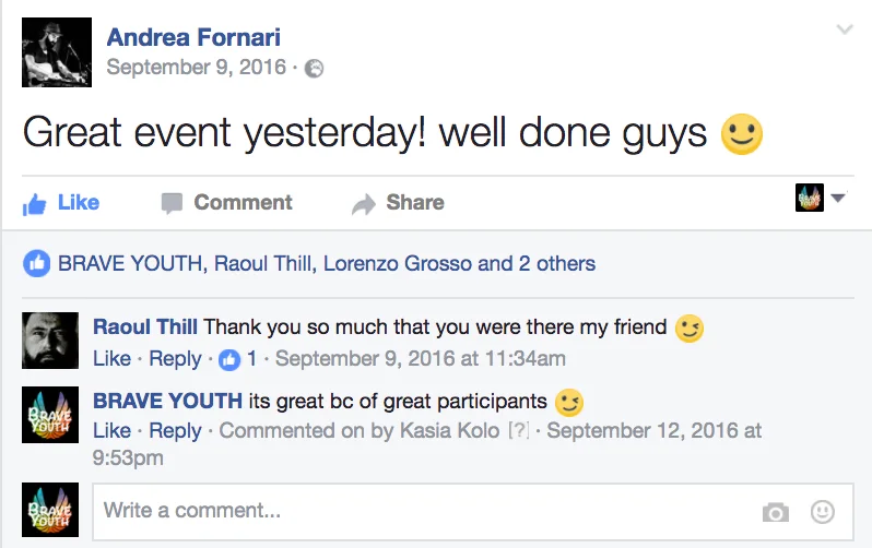 Andrea Fornari on ♛ House of the Braves ♛