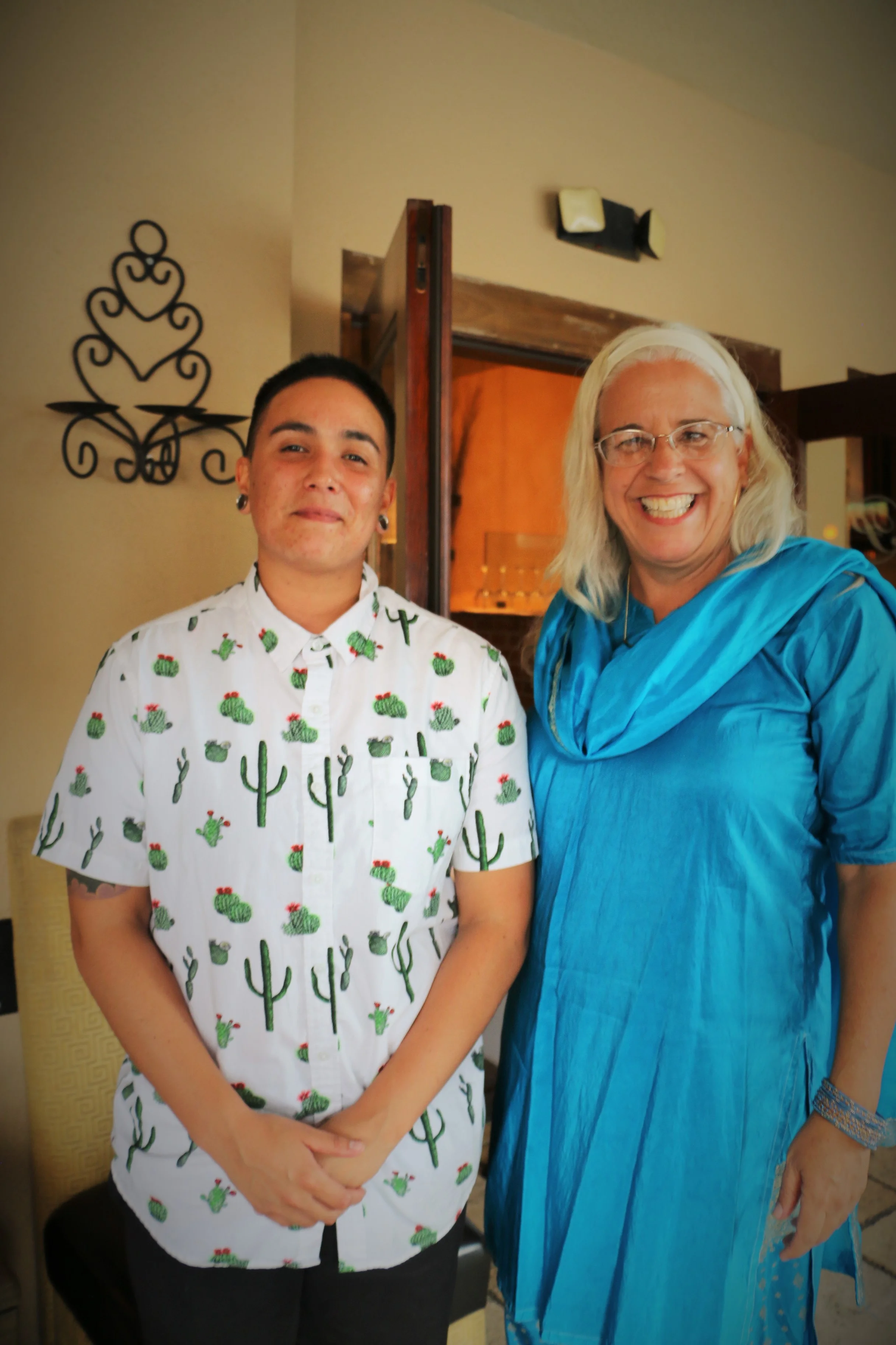 Tiana Vargas-Student and Dr. Doreen Mattingly Co-Chair, SDSU Women's Studies