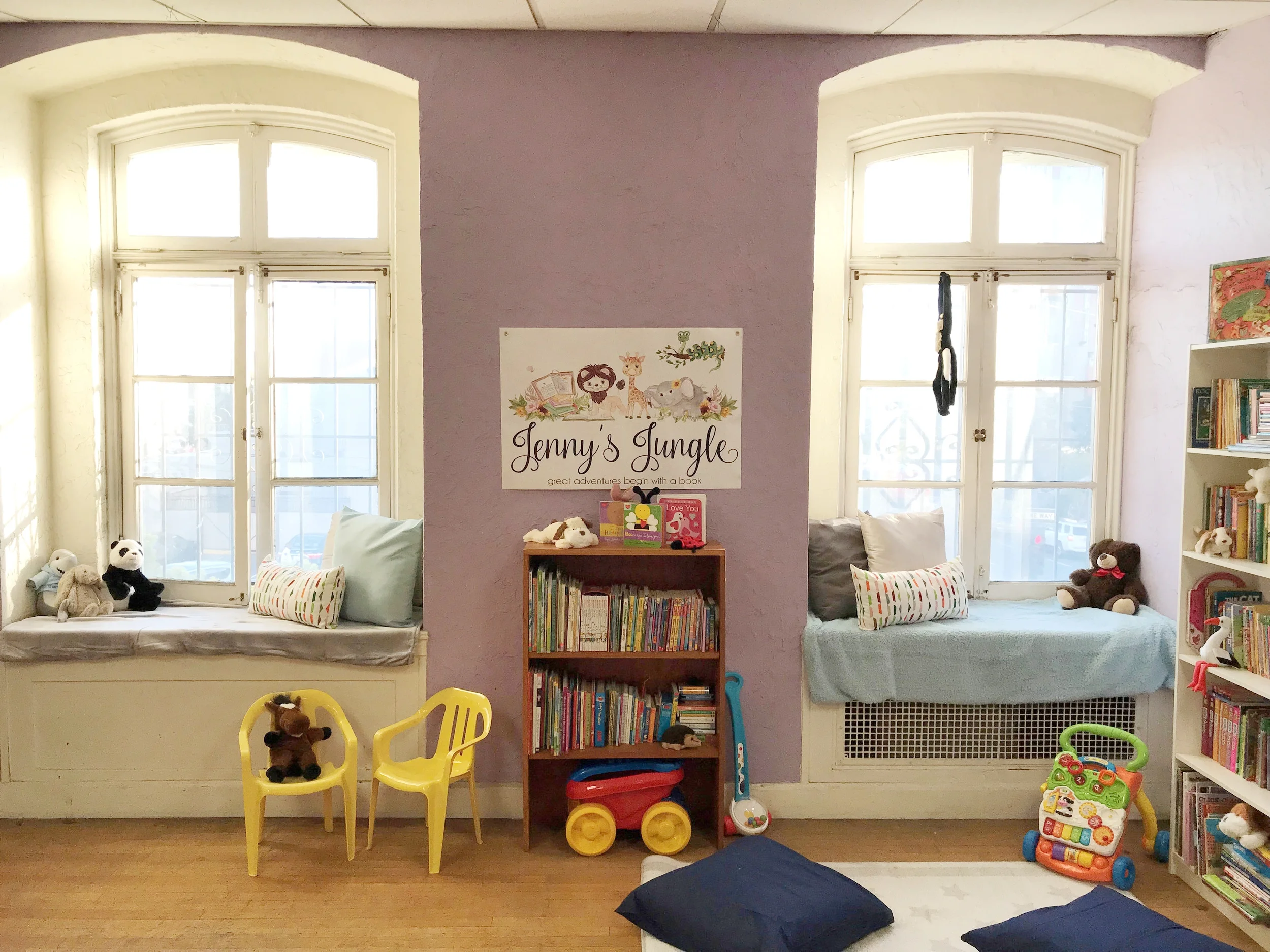 YWCA Community Room Reading Space