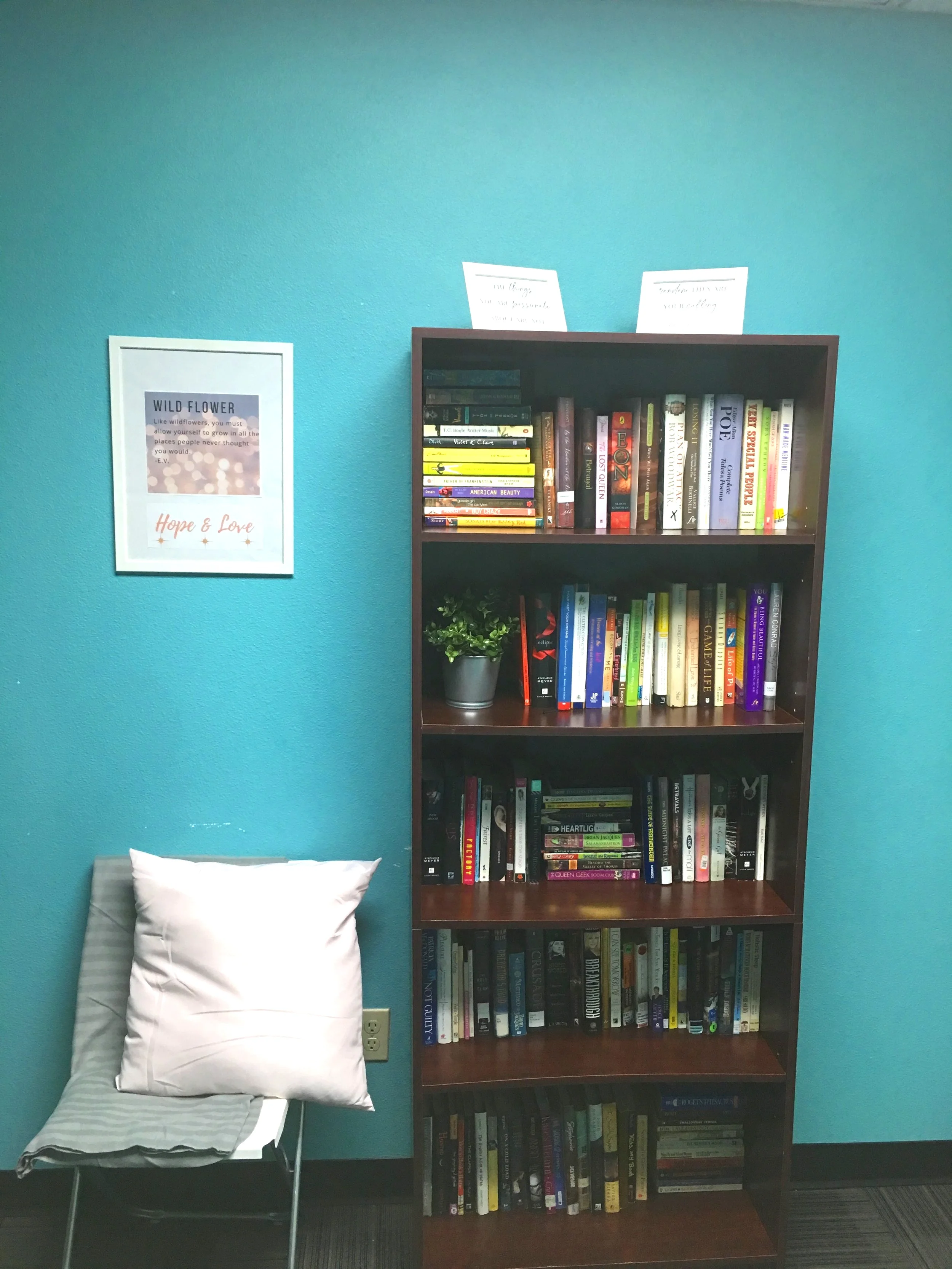 Women's Reading Nook.