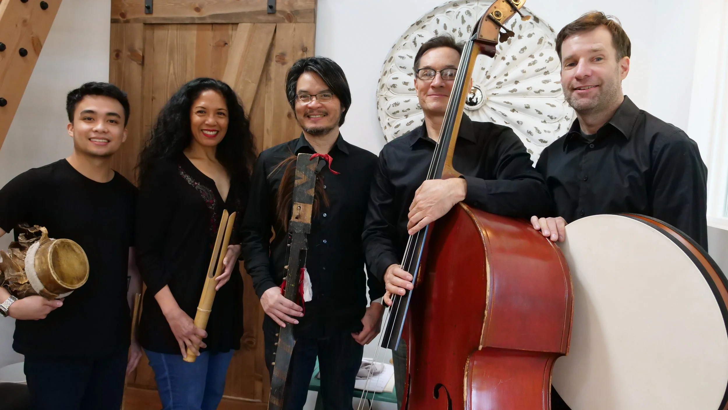 A musical concept in which instruments are used to express sounds of nature or to describe events is newest composition from Florante Aguilar and Utom Ensemble