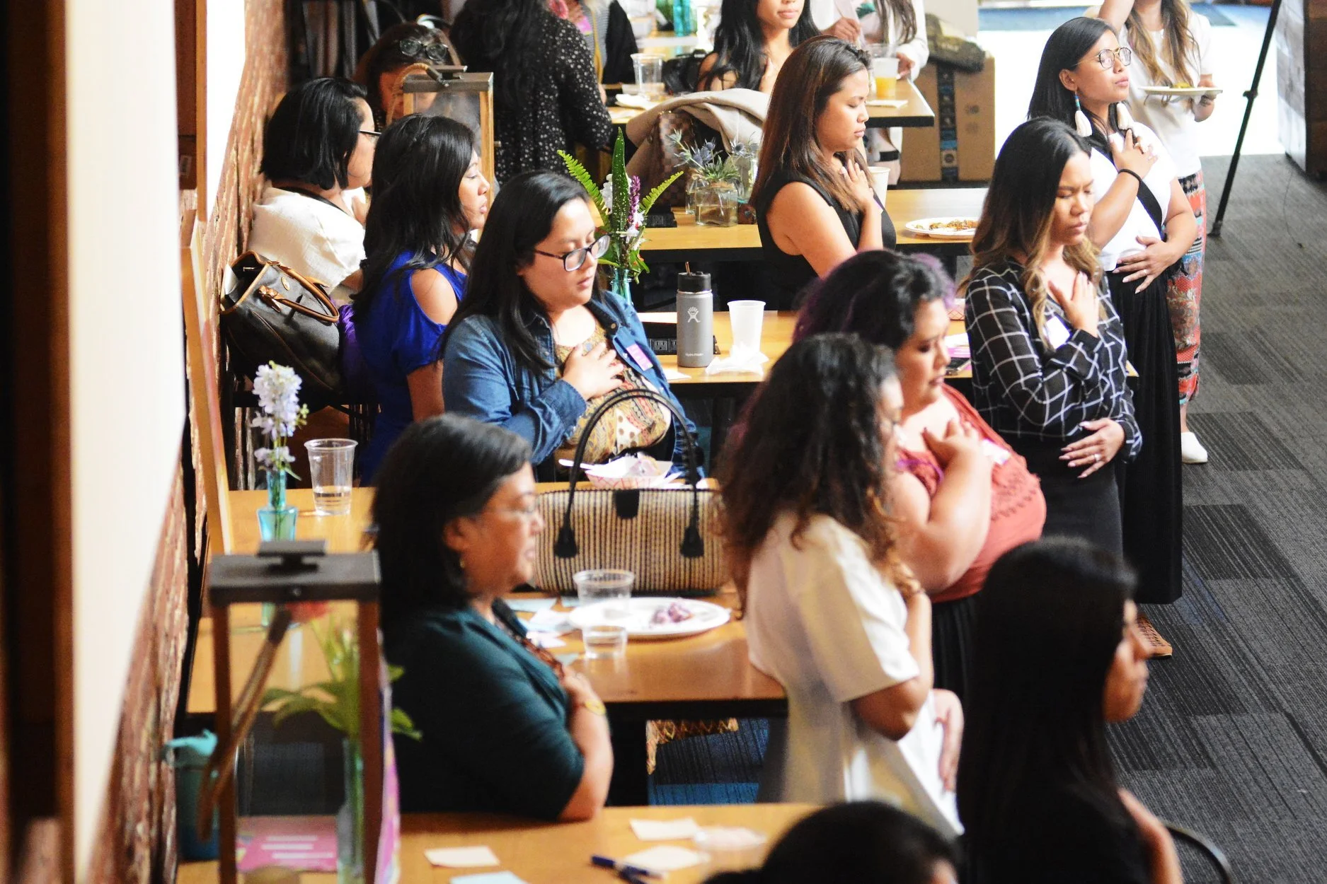 Group activities at the summit ask attendees to reflect on their purpose and passion. From the 2018 summit. Photo credit Cha Nicholas