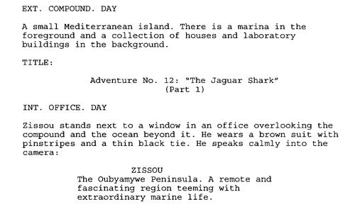 Script Su Title BRAD DAILEY | SCRIPT FORMAT 5: (SORT OF) ADVANCED FORMATTING