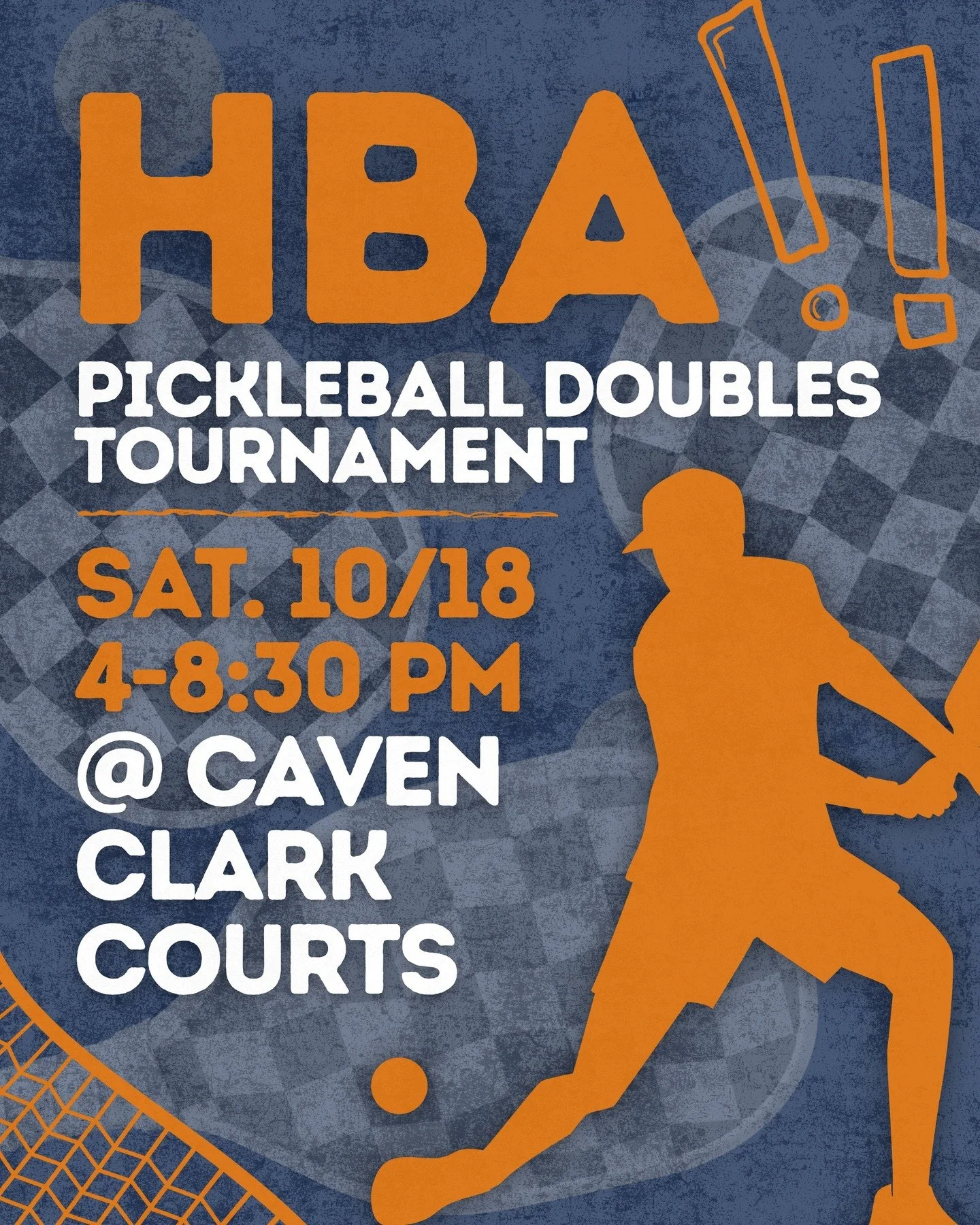 Make sure to sign up for our HBA Pickleball Doubles Tournament! Please sign up with a teammate for $15 a team. Winners get prize money, so sign up through the QR code or the link in our bio!

***Remember $15 a team to play***