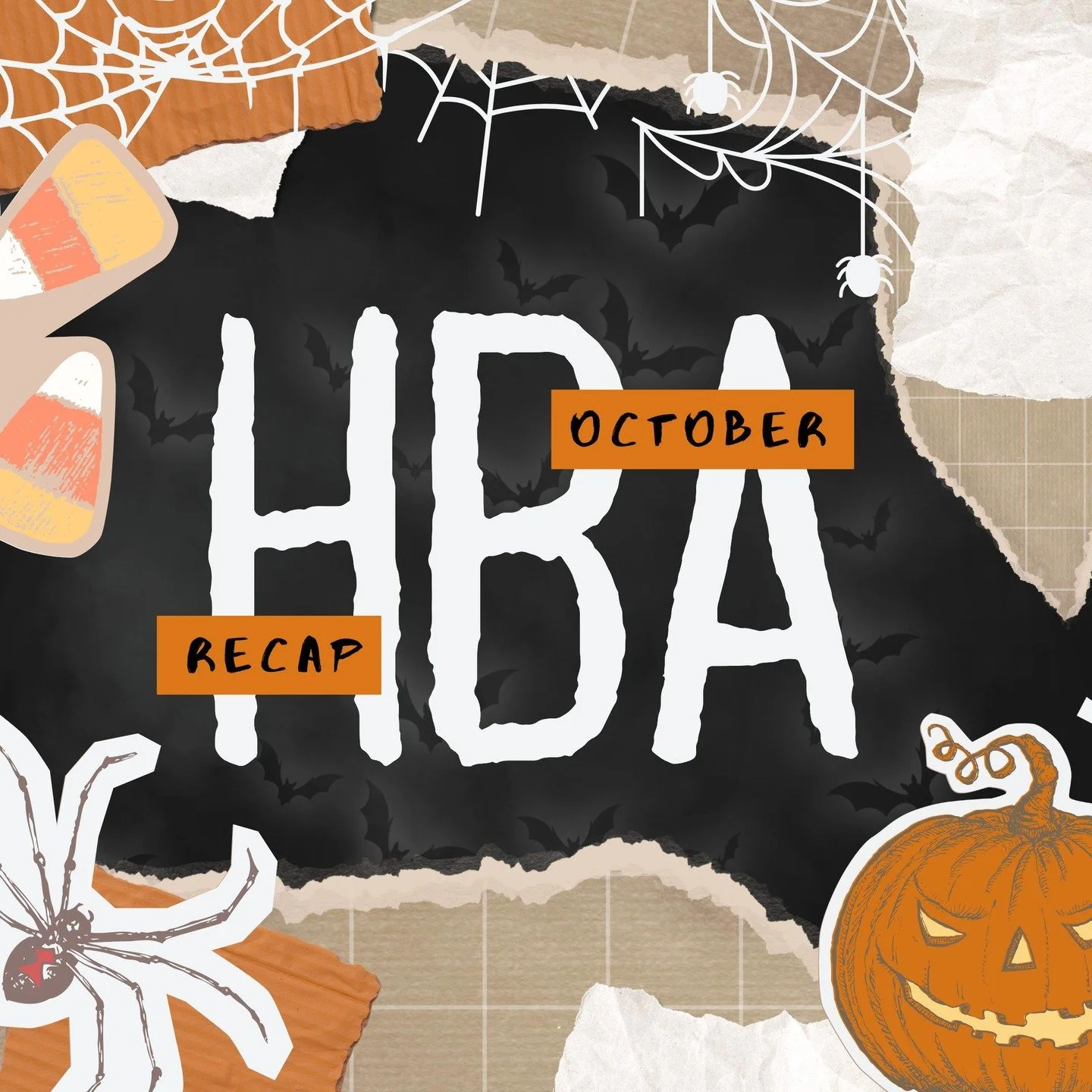 A quick overview of October for HBA! We love everyone's engagement, let's keep it up through this semester!